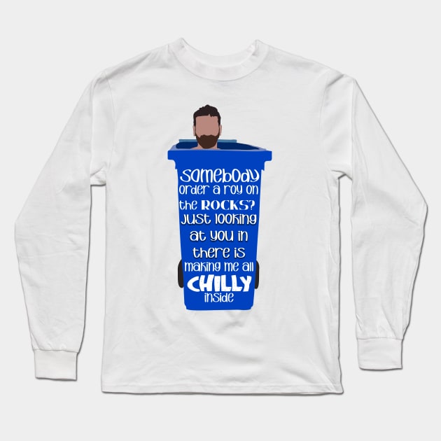 Roy on the Rocks Long Sleeve T-Shirt by Wenby-Weaselbee